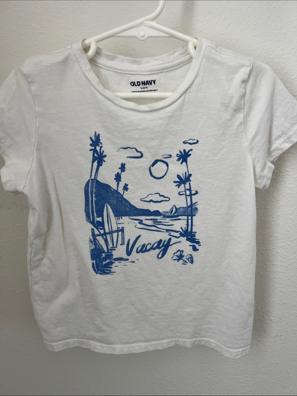 ⭐️3/$15 (S6/7) Old Navy Vacay Surfboard Tee Shirt